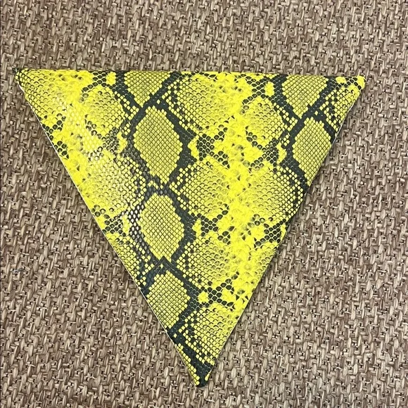 Yellow Python Clutch - Picture 2 of 5